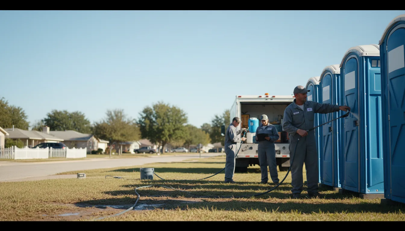 Long-Term Portable Toilet Rental in Harrietta, MI near me